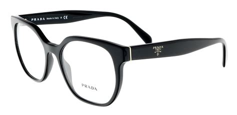 prada glasses womens black|Prada clear frame glasses.